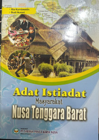 Adat Istiadat Masyarakat Nusa Tenggara Barat