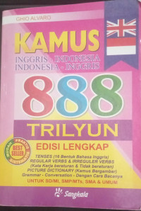 Image of Kamus Inggris - Indonesia 888 Trilyun