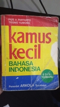 Kamus Kecil Bahasa Indonesia