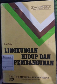 Lingkungan Hidup dan Pembangunan