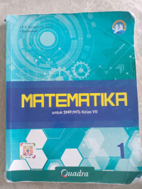 Matematika untuk SMP/MTs Kelas VII