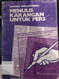 Menulis Karangan untuk Pers