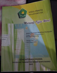 Modul Panduan Pelatihan Komputer