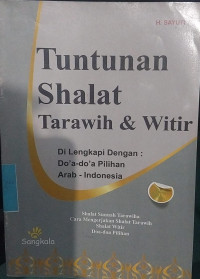 Tuntunan Shalat Tarawih & Witir